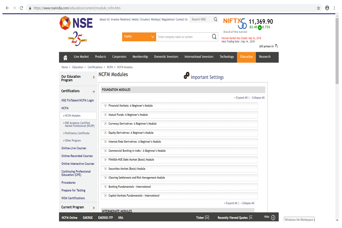 How can i get NSE Certificate? NCFM Modules, Exam Details