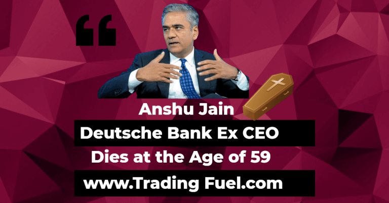 Anshu Jain, Deutsche Bank Ex CEO, Dies Net Woth @ Age Of 59